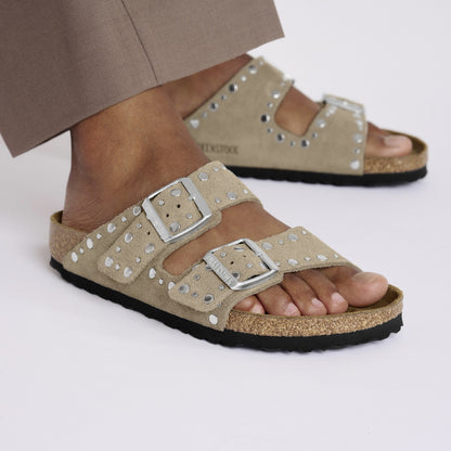 Birkenstock Arizona Rivets Taupe