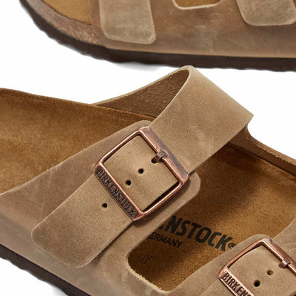 Birkenstock Arizona Tobacco Brown Oiled Leather