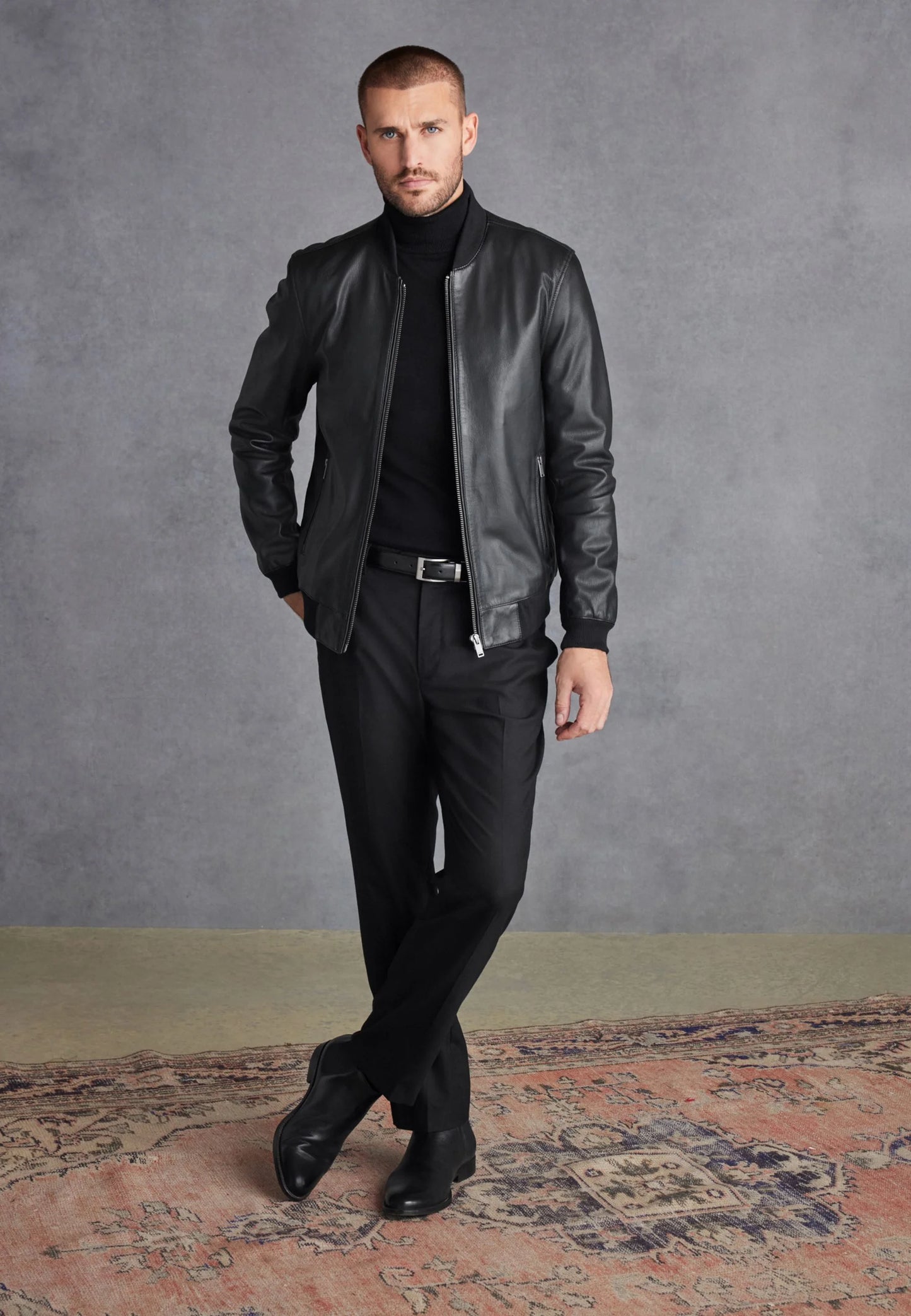 Next Giacca di pelle - brown nubuck