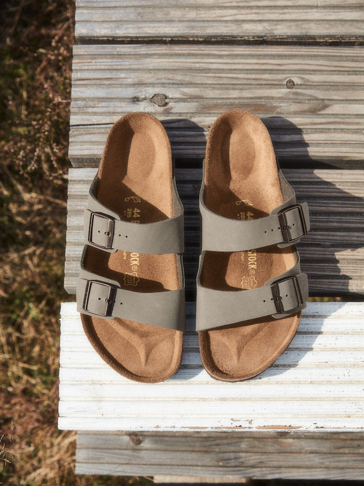 Birkenstock Arizona Stone Coin Nubuck