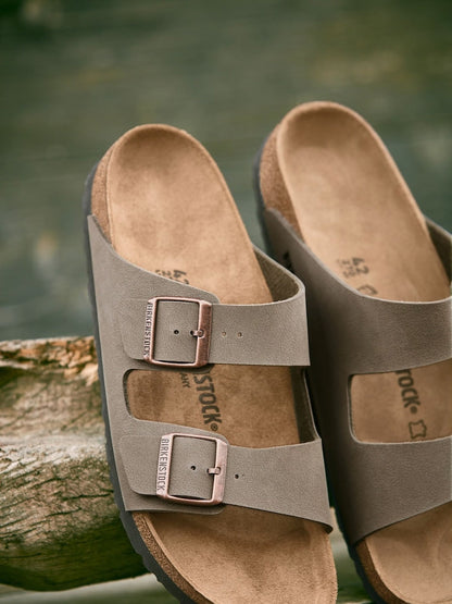 Birkenstock Arizona Stone Coin Nubuck