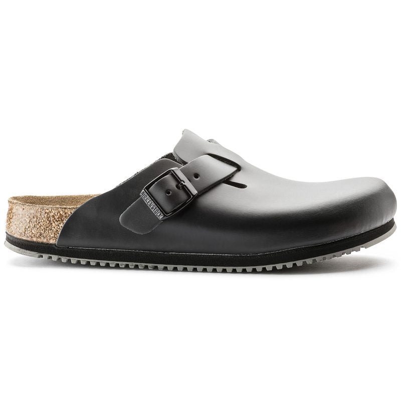 Birkenstock Boston Pelle Oiled Nero
