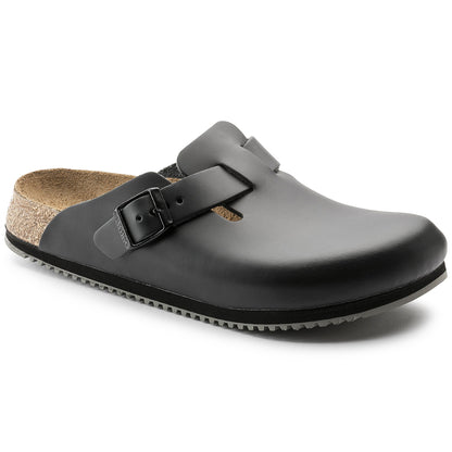 Birkenstock Boston Pelle Oiled Nero