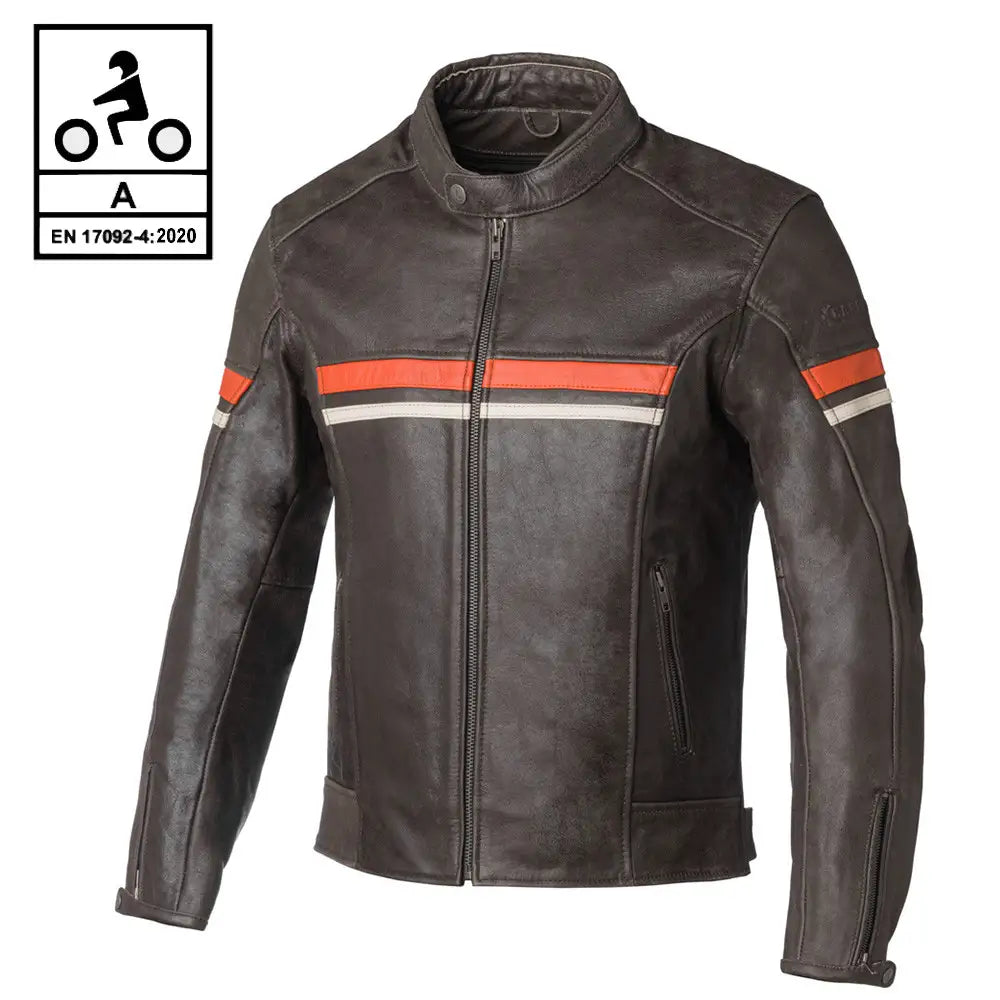 Texpeed Giacca Moto Pelle