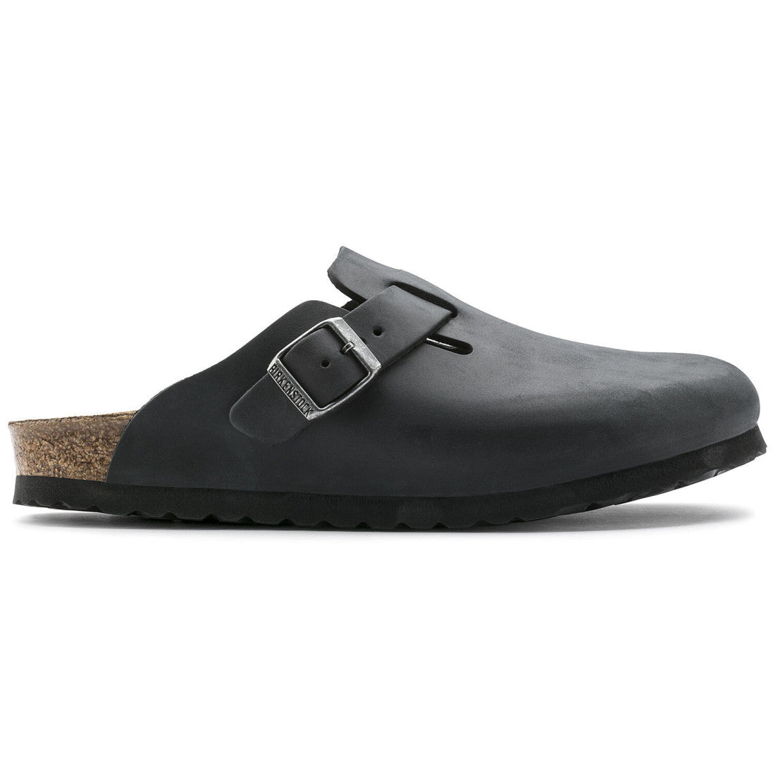 Birkenstock Boston Pelle Oiled Nero